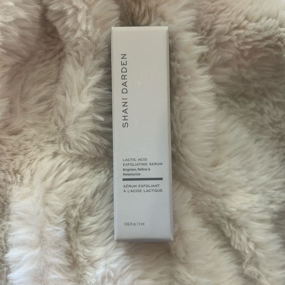 Brand New Shani Darden Lactic Acid Exfoliating Serum. 5ml Travel Size.